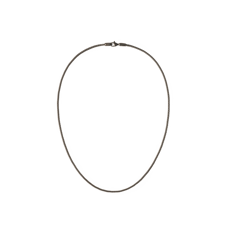 Daniel Wellington Tide Mesh Necklace Graphite 1.8
