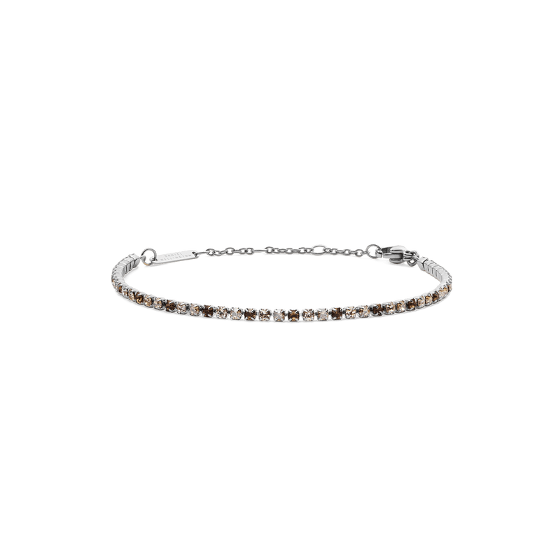 Daniel Wellington Classic Tennis Bracelet Honey Combo Silver