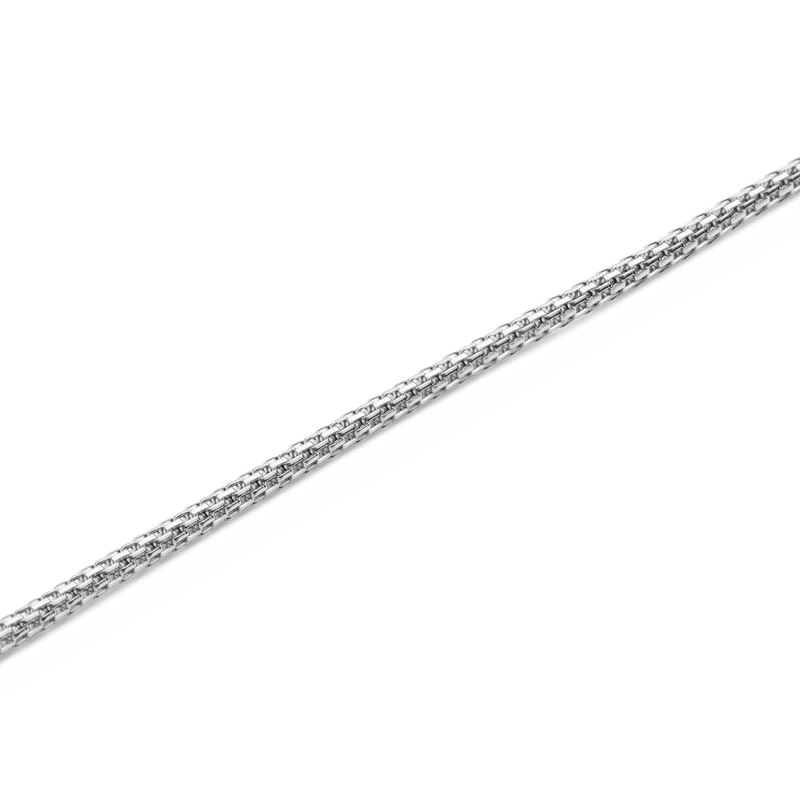 Daniel Wellington Tide Mesh Necklace Silver 1.8