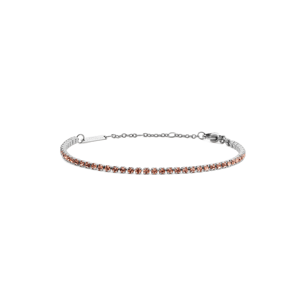 Daniel Wellington Classic Tennis Bracelet Apricot Silver
