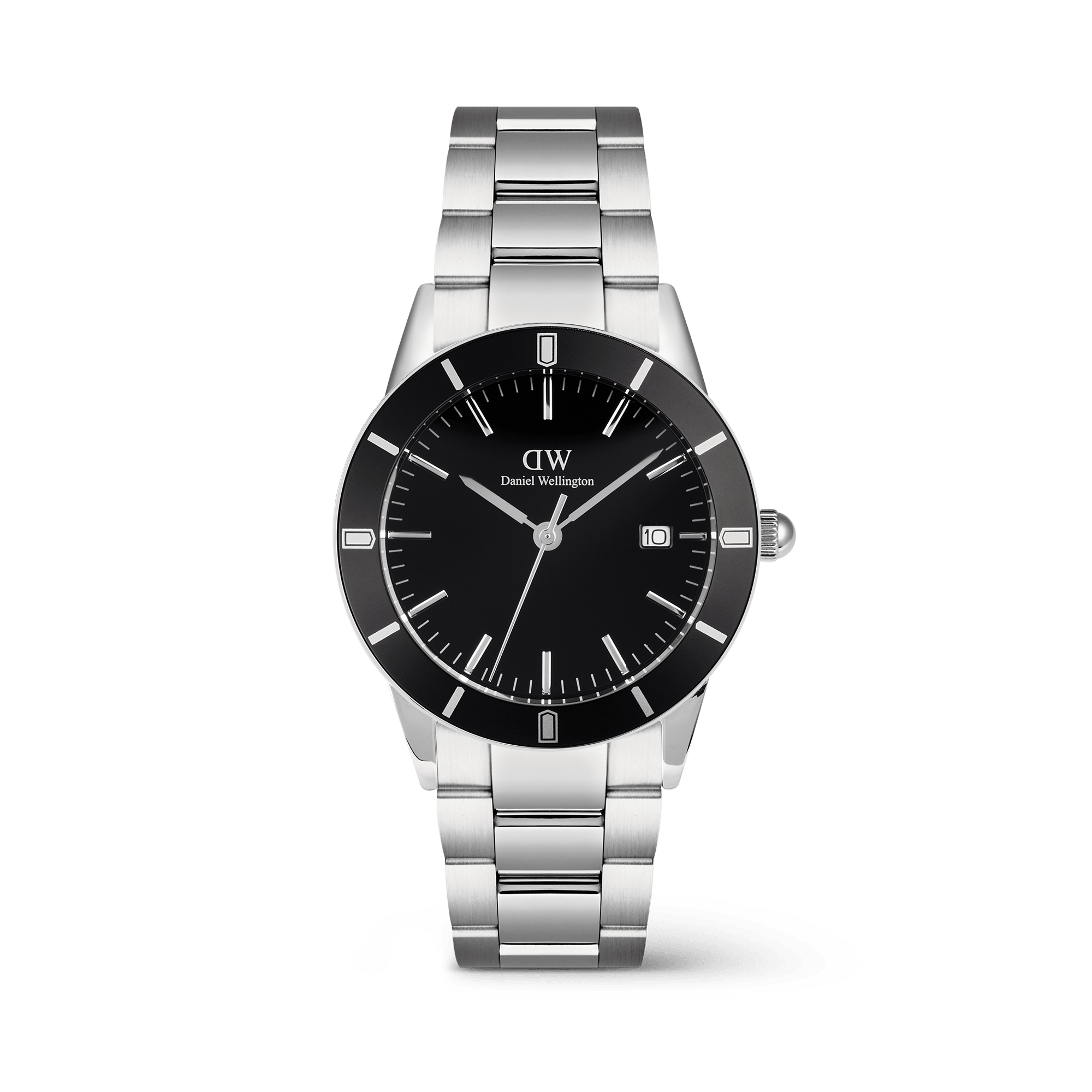 Daniel Wellington Iconic Paradigma Link Black Enamel Watch
