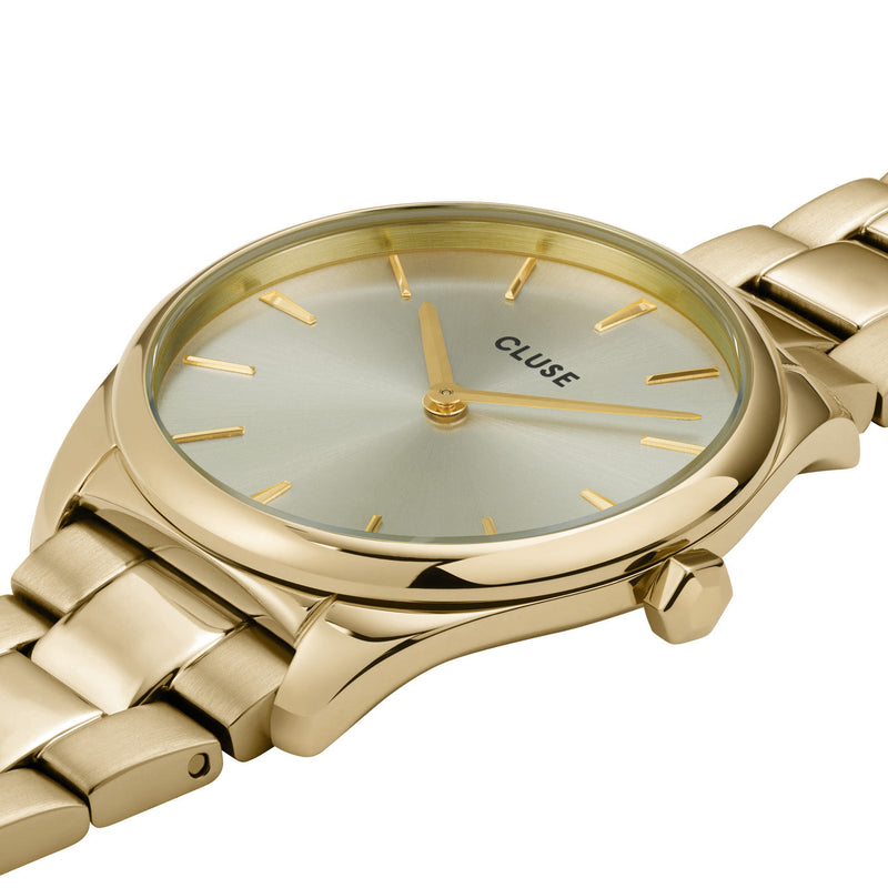 CLUSE Feroce Petite Full Gold Link Watch CW11212