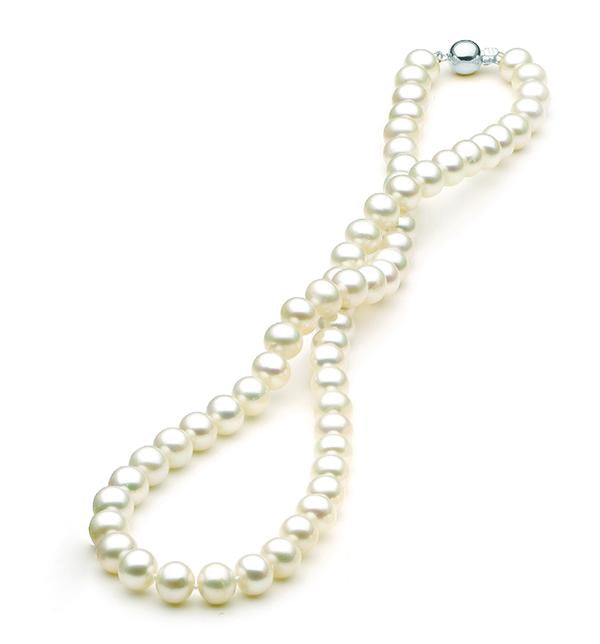 6mm Freshwater Pearl Strand With Sterling Silver Clasp