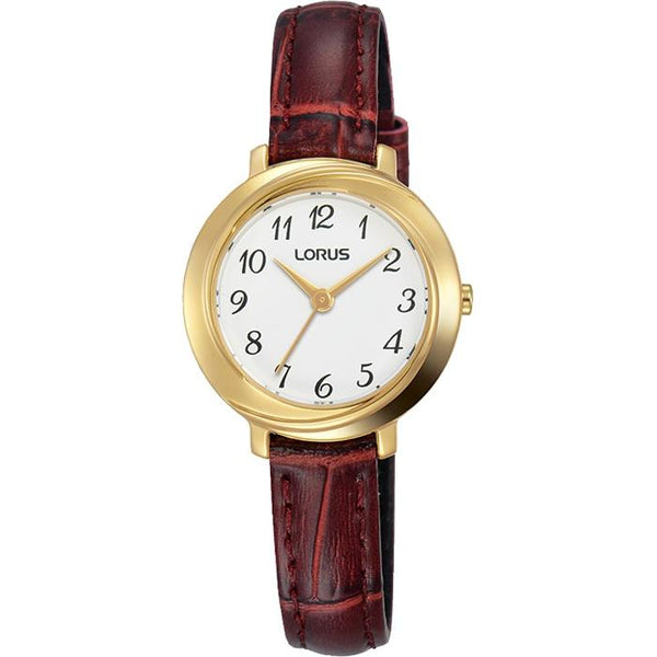 LORUS - Ladies Gold Leather Watch