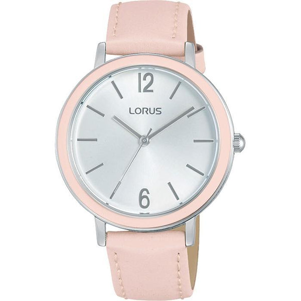 LORUS - Ladies Pink Leather Watch