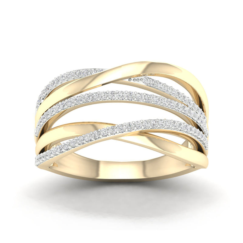 9ct Gold 0.25ct Diamond Ring