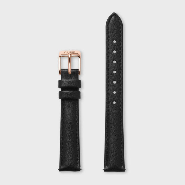 CLUSE 14mm Strap Black & Rose Gold CS12102