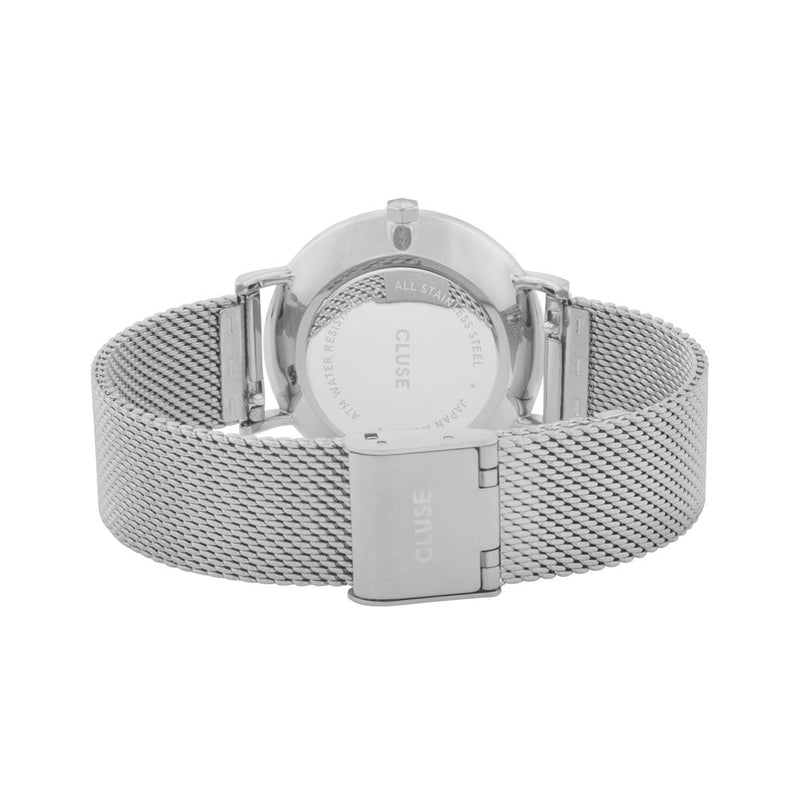 CLUSE Minuit Mesh Silver & White CW0101203002