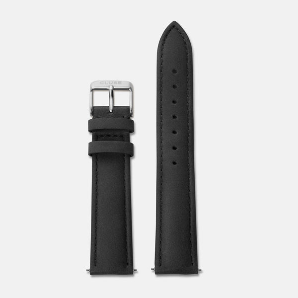 CLUSE 18mm Strap Black & Silver CS1408101004