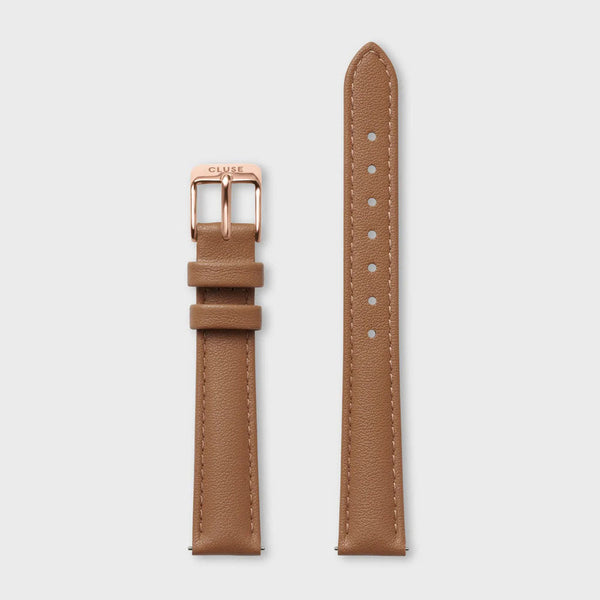 CLUSE 14mm Strap Light Brown & Rose Gold CS12105