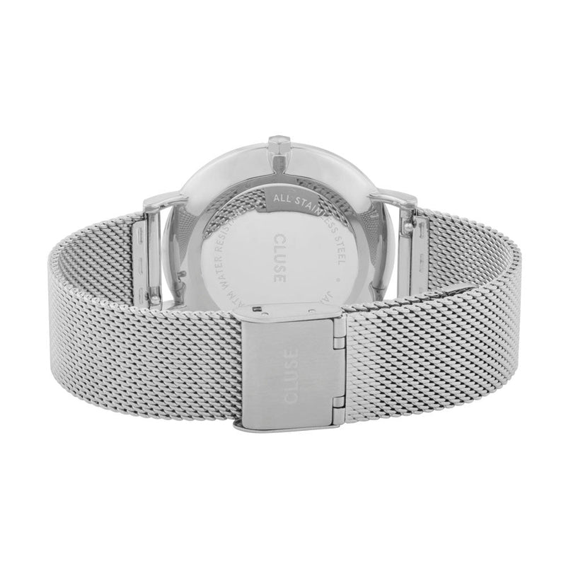 CLUSE Boho Chic Mesh Silver & White CW0101201002