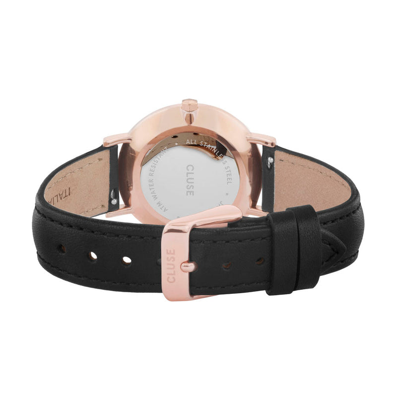 CLUSE Minuit Rose Gold Black & Black CW0101203013